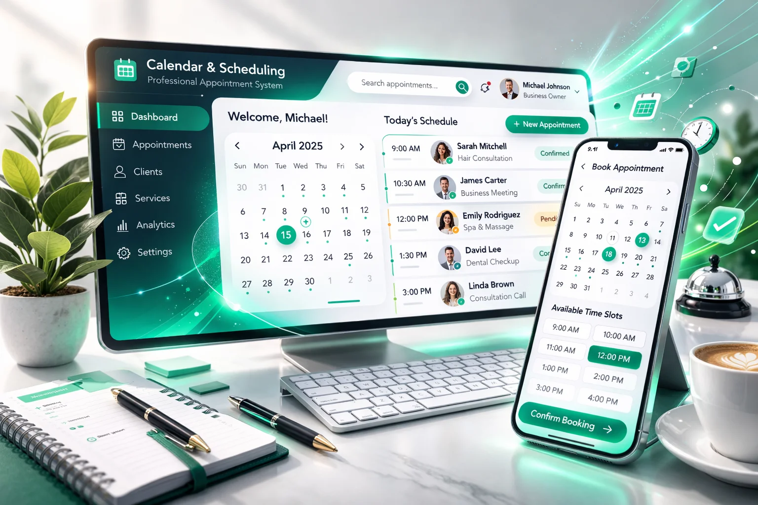 Système de réservation en ligne par Forsavo